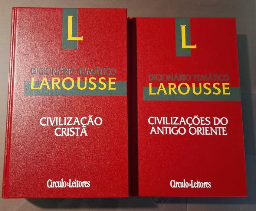 Nova Enciclopédia Larousse e Dicionário Temático Larousse