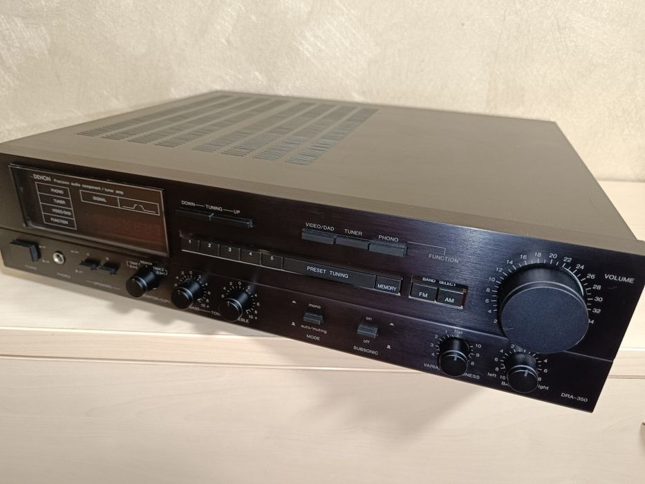 ресивер DENON DRA-350 транзисторний Стан!