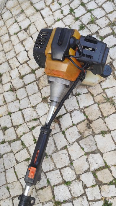 Roçadora Bricofer a Trabalhar