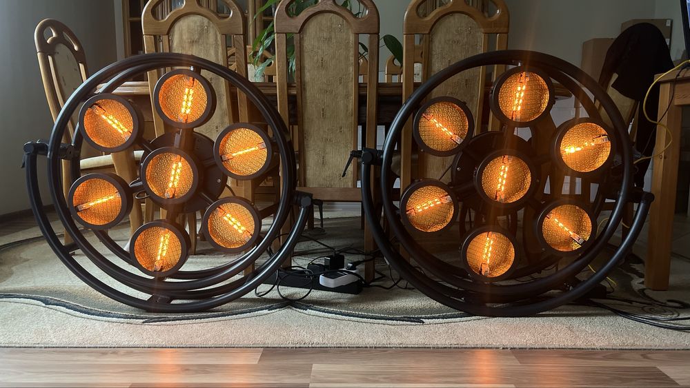 Lampa retro Fos Vintage 7 halogen