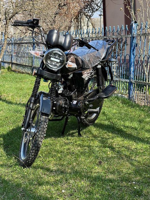 Мотоцикл новий mustang alpha 125 ,2026 альфа мопед