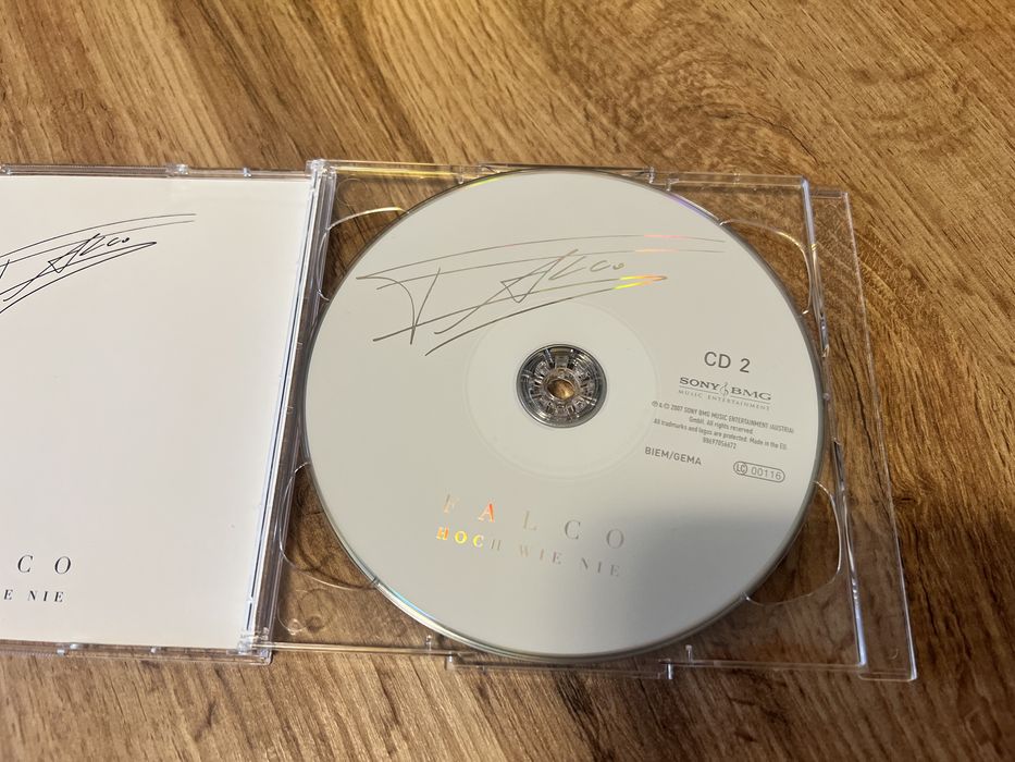 FALCO  2CD Hoch wie nie Unikat! Stan idealny