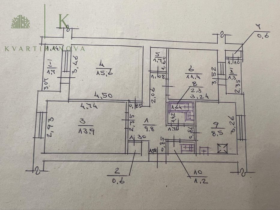 Продам 3-кім.квартиру,вул Стуса 3 Косметичний Ремонт !