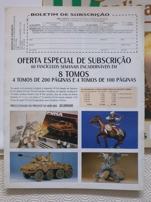 Colecção completa de modelismo