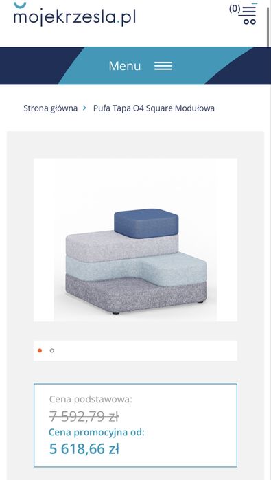 Pufa Tapa Modułowa