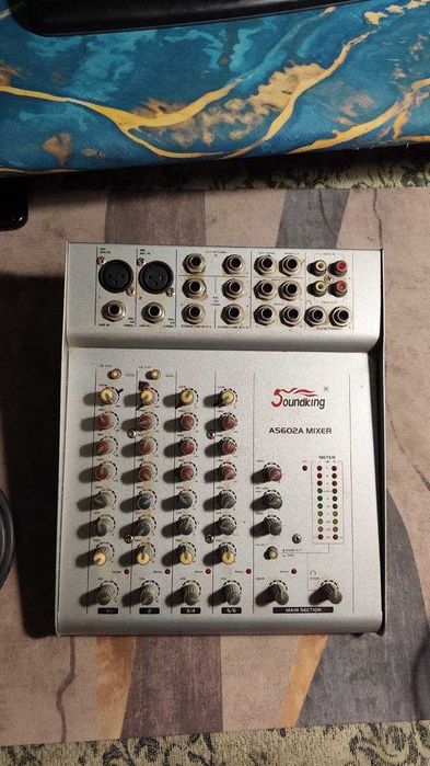 Мікшерний пульт Soundking AS602A (Б/В, з фантомним живленням)