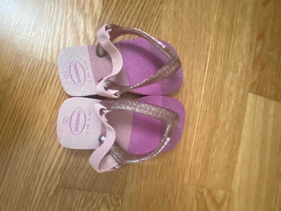 Chinelos HAVAIANAS Baby Palette Glow (COMO NOVA) Pink - 21