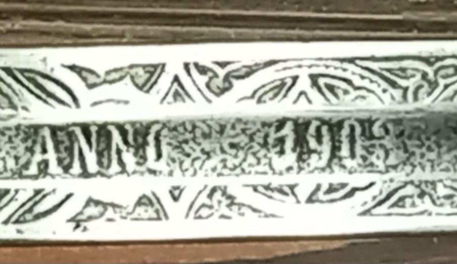 Sabre de Oficial de Cavalaria Portuguesa "FABRICA DE SOLINGEN" - "ANNO 1903" - Armas Reais