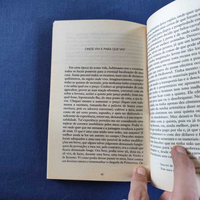 Henry David Thoreau - Onde Vivi e para que Vivi