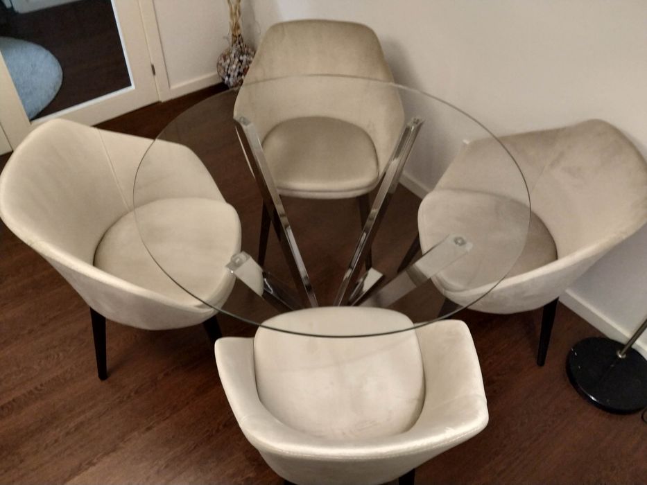 4 cadeiras Interdesign, ultra confortáveis