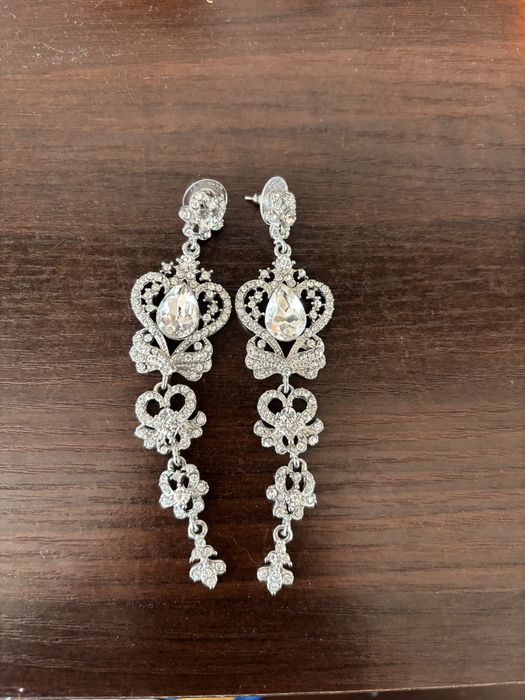 Святкові Сережки підвіски на весілля, випускний