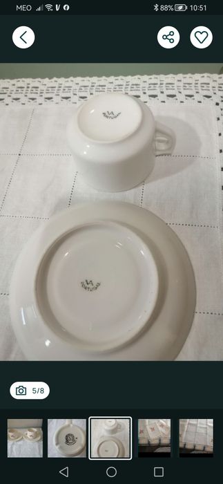 Estrumento para enrolar o cabelo + colher de compota+chávenas VA e Sacavém+panos novos  ponte cruz
Está nova..
Utilizada 2 vezes 
20€
