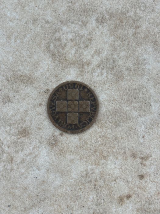 Moeda 10 centavos portuguesa