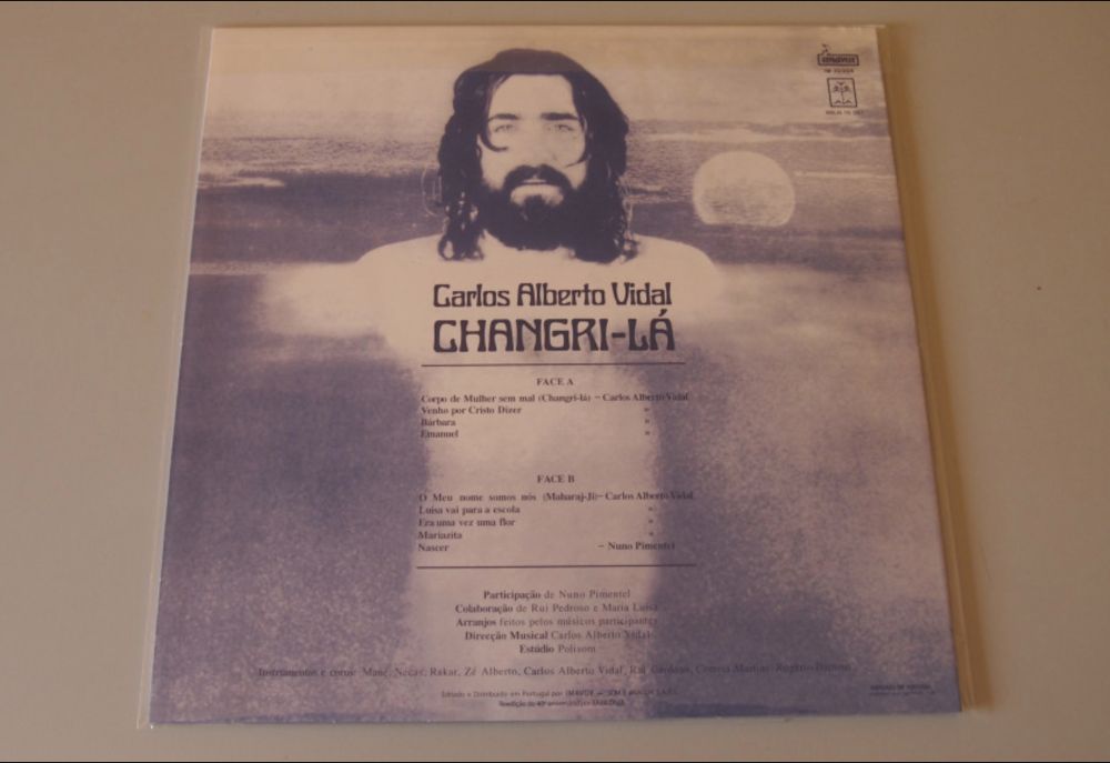 Carlos Alberto Vidal - Changri-Lá LP