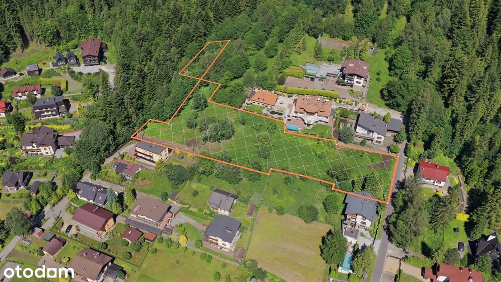 Działka inwestycyjna Szczyrk 4 468 m² | MPZP | hotel / apartamenty