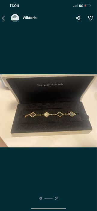 Bransoletka Van cleef