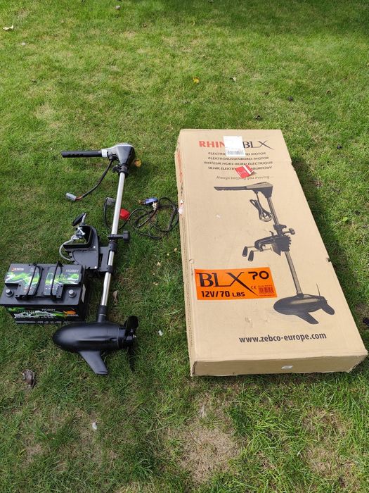 Sprzedam silnik elektryczny Rino 70 LBS z maksymizerem i z akumulatorem