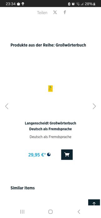 Langenscheidt dicionário de alemão