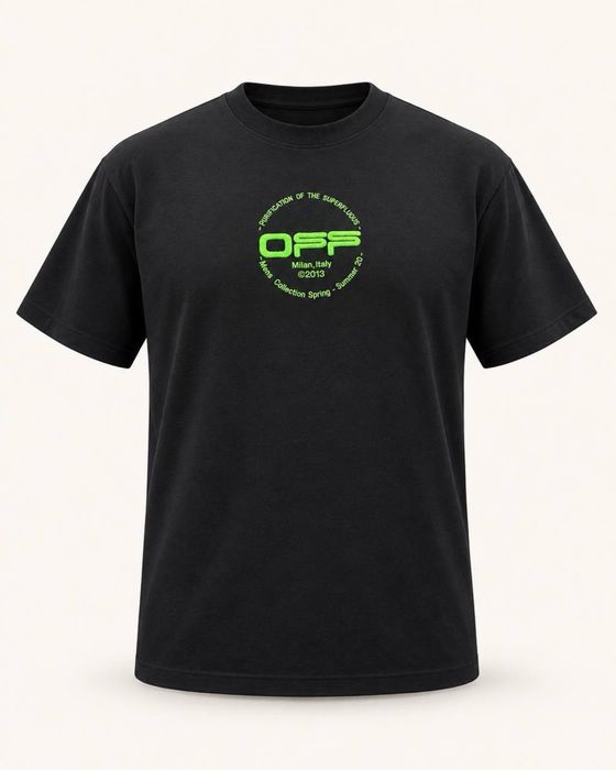 UO T-shirt Hand Logo OFF-WHITE