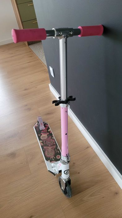 Hulajnoga Oxelo Mid 1 Girl Jr biało-różowa