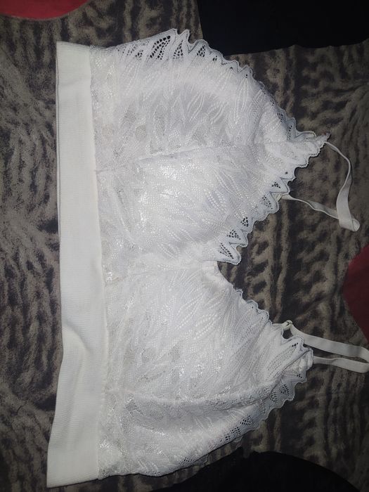 Топ бюсгалтер  чорний, білий