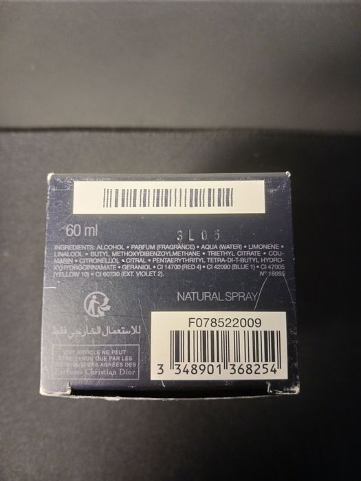 Dior Sauvage edp 60ml - original - como novo