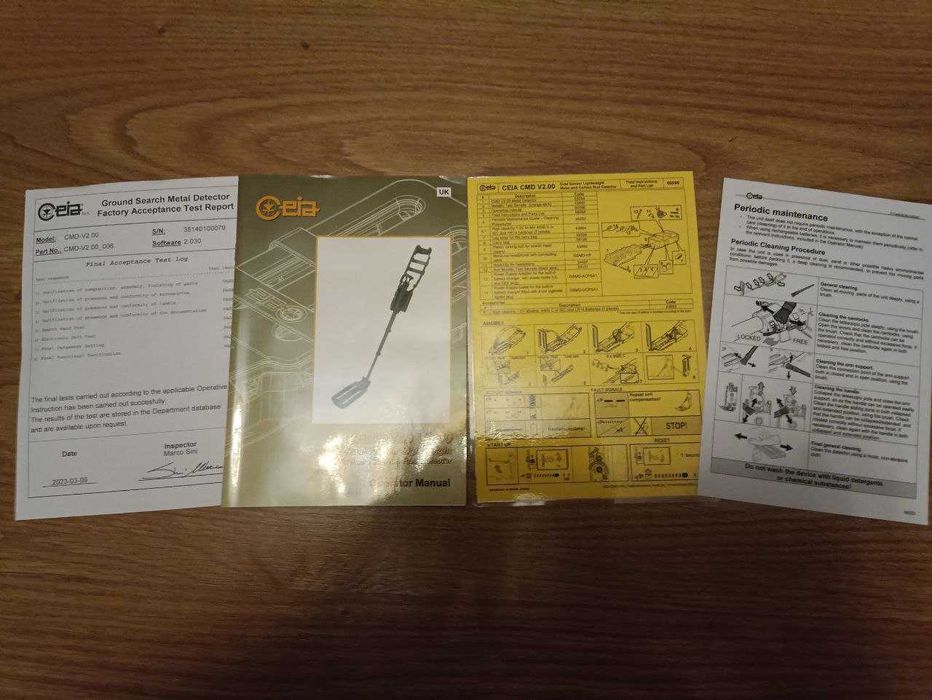 Метало / Міношукач CEIA CMD v2.00 [Повний комплект]