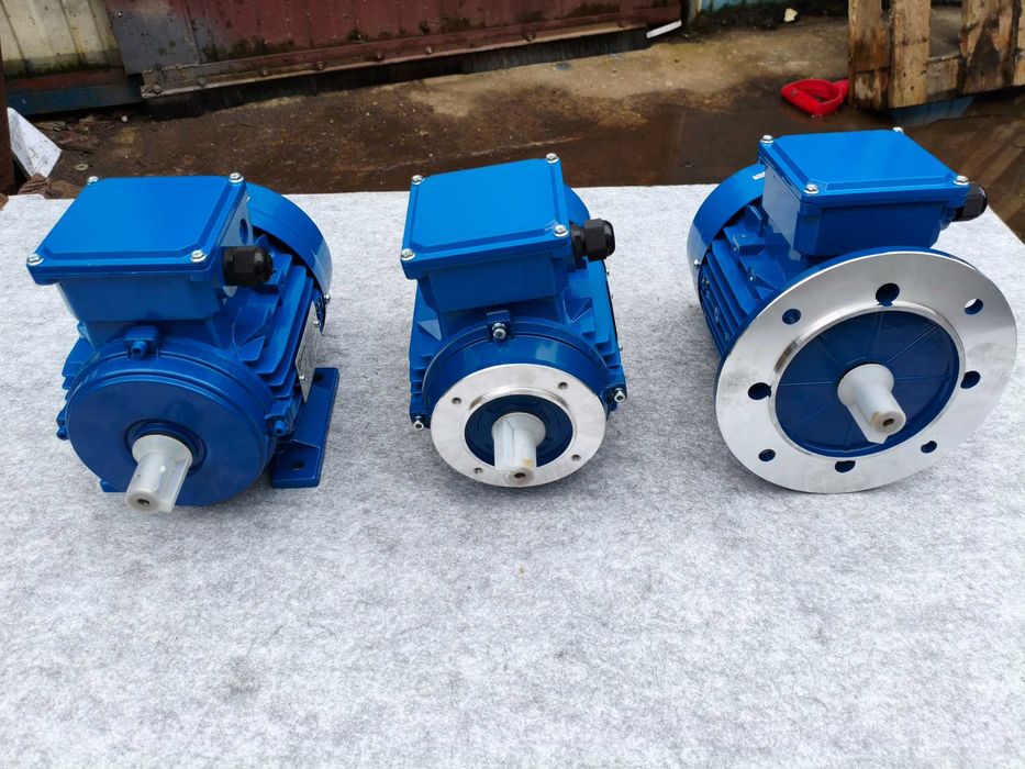 Silnik elektryczny 0,75kw łapowy kołnierzowy