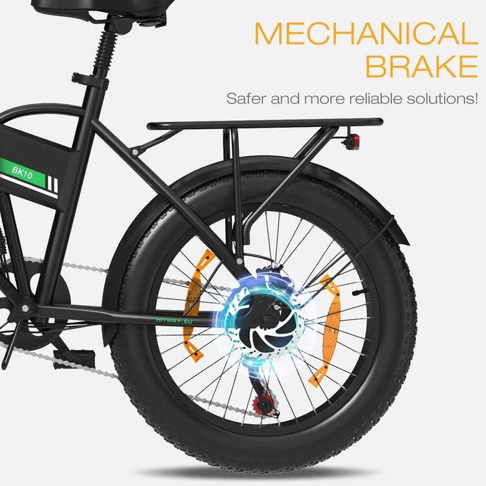 Składany rower elektryczny BK10 Hitwey fatbike