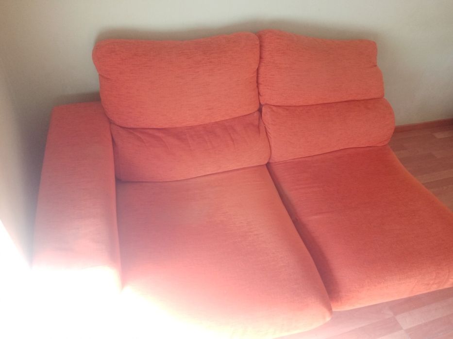 Sofa Grande Completo Laranja