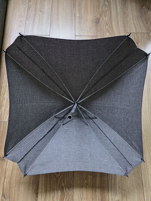 Skyline, parasolka uniwersalna do wózka z UV, szary len