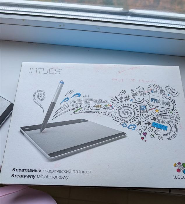 Графический планшет Wacom Intuos S CTL-480S