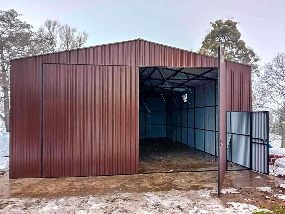 Stalowe hale magazynowe dla gospodarstwa rolnego | Szybka realizacja