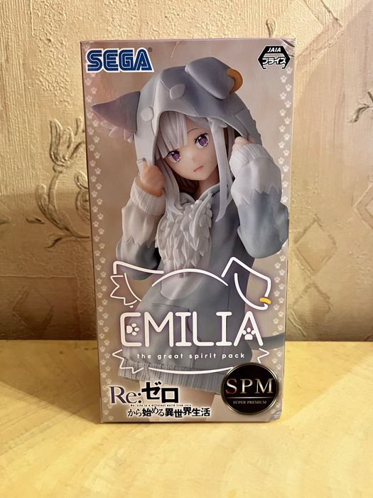 Оригінальні аніме фігурки Emilia Rem Beatrice Re:Zero SPM Sega