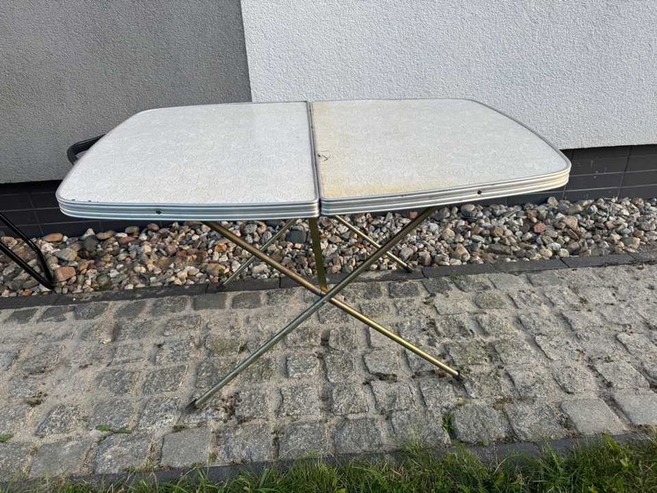 Stolik turystyczny , składany prl