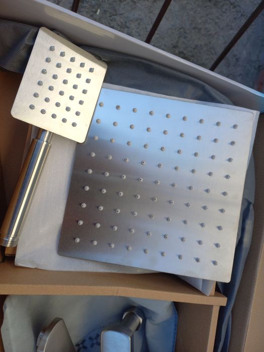 СУПЕР НАБОР! Душевая стойка со смесителем и смеситель для умывальника