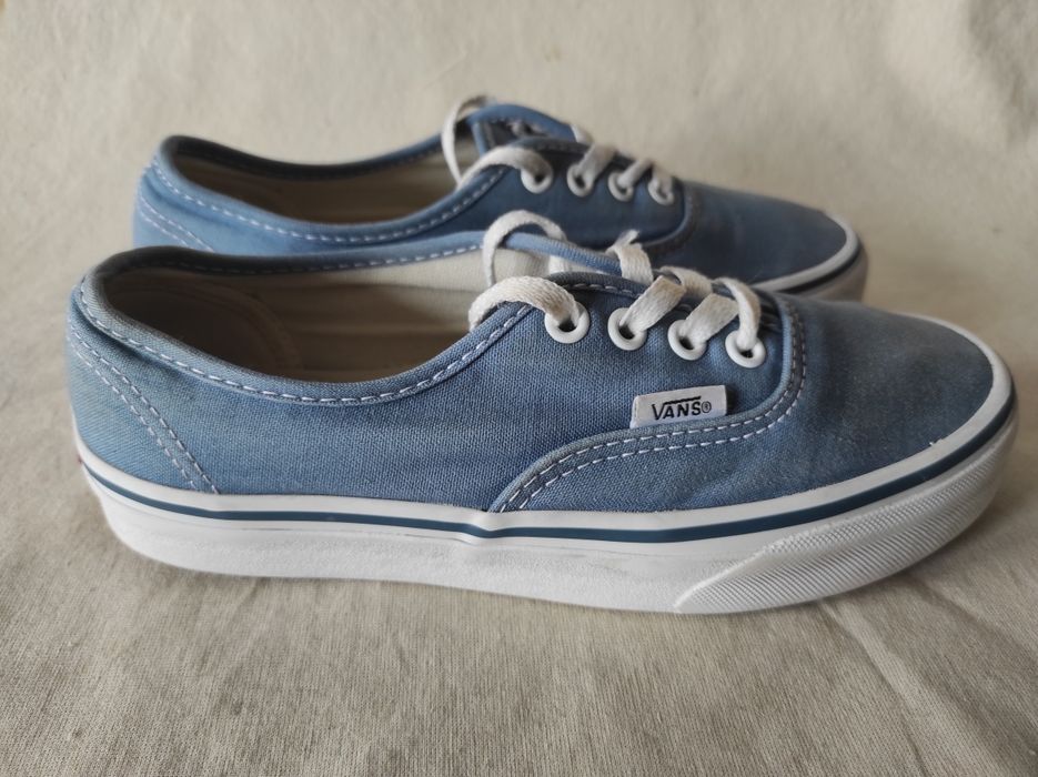 Vans Authentic  tenisówki niebieskie nr 38