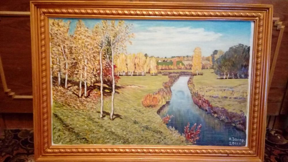 Картина масло холст