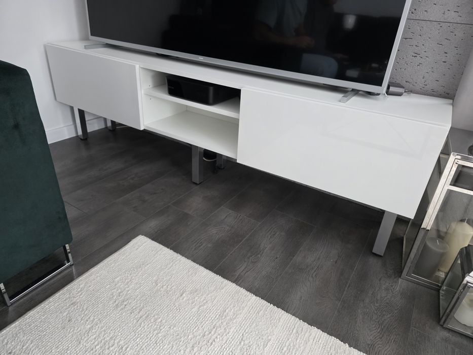 Szafka RTV, szafka pod telewizor biała