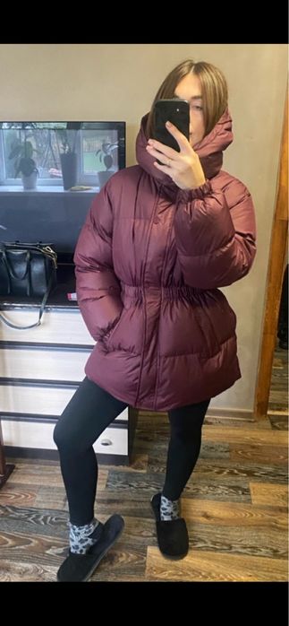 Куртка бордо зима