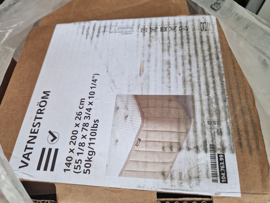 140x200 x26cm Nowy materac