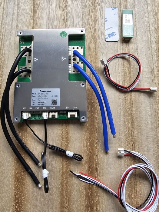 Smart bms Бмс Lifepo4 с блютуз  фирмы JBD 4s 100A новые.