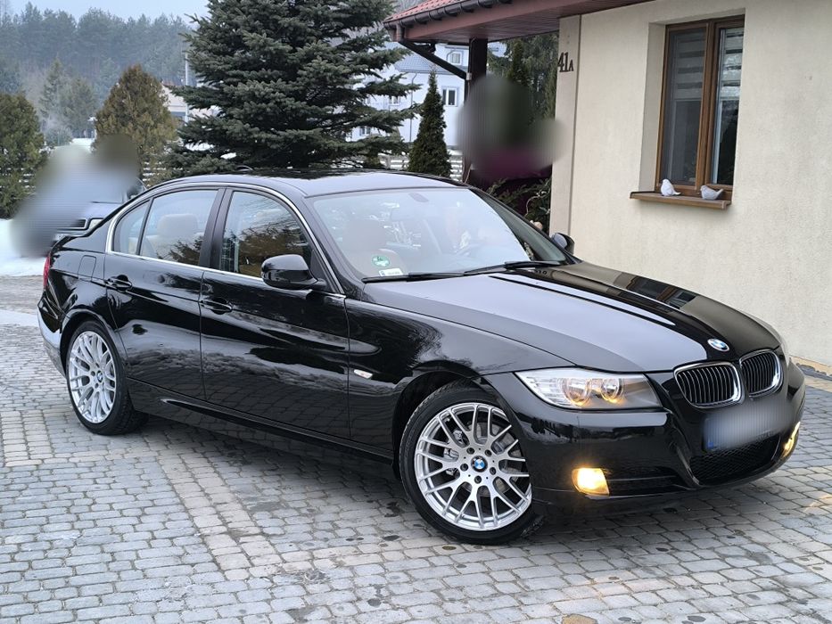 BMW E90 Seria 3 2.0D_2009_POLIFT_LED_Navi_Skóry_1 Właściciel_Piękna