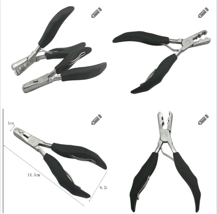 Щипцы для снятия нарошенных волос