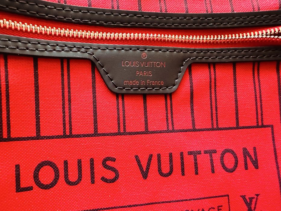 Torebka Neverfull MM Damier Ebene Canvas  Louis Vuitton LV