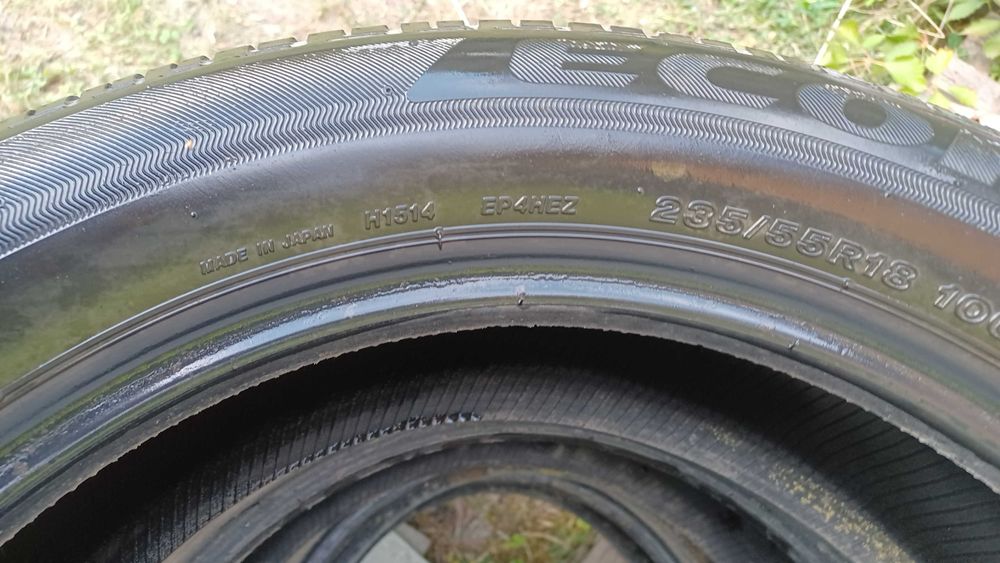 2 opony BRIDGESTONE 235/55R18 plus 2 gorsze darmo