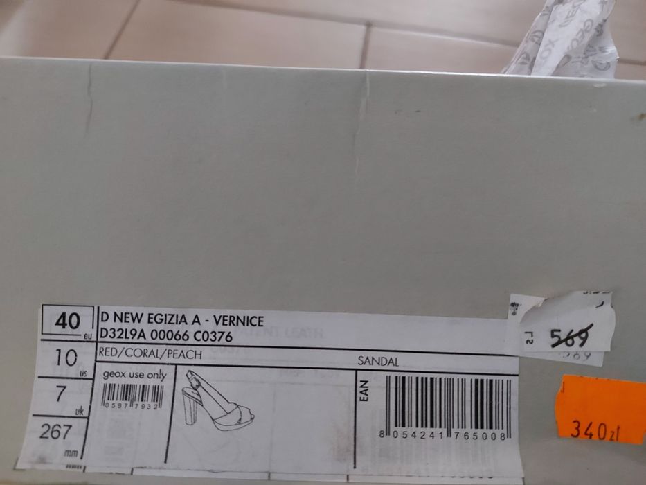 Piękne sandały Geox Respira 40