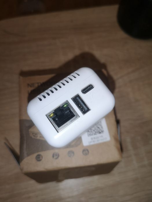 Сервер друку для доступу в локальній мережі  USB 2.0 ethernet