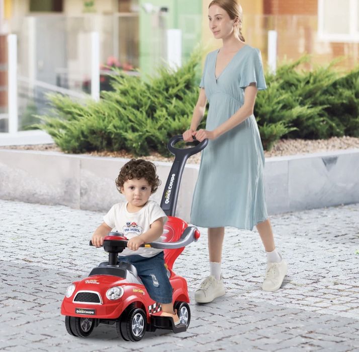 Autko jeździk dla dzieci 3 w 1, pchacz