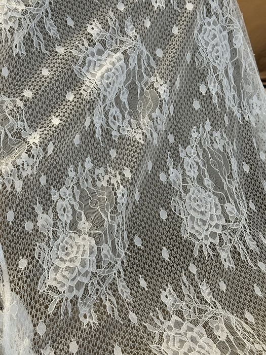 Тканина гіпюр, мереживо